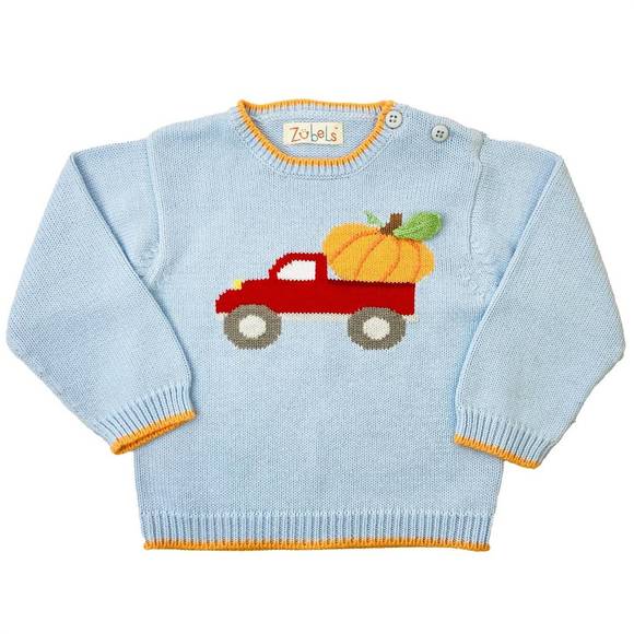 Zubels Pink Pumpkin Sweater main image 0